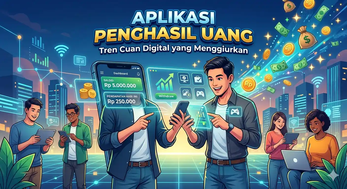 Aplikasi Penghasil Uang, Tren Cuan Digital yang Menggiurkan